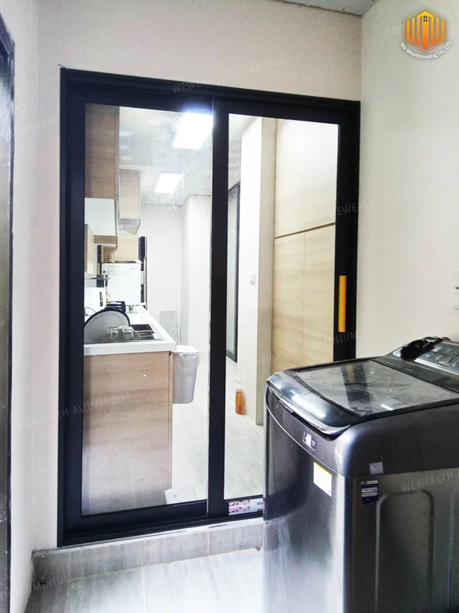 บานเลื่อน Slim Series อลูมิเนียม โปรไฟล์บาง มินิมอล - We Wealthtrading